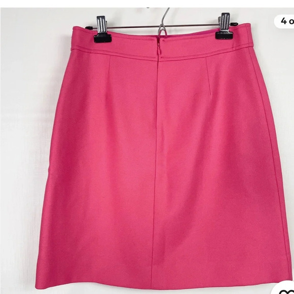 J. Crew Bold Pink Mini Skirt - Picture 4 of 7